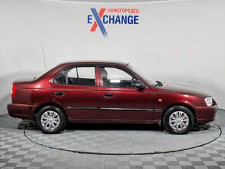 2008 Hyundai Accent ТагАЗ II, красный, 314000 рублей, вид 3