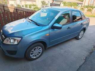 2016 Lada (ВАЗ) Granta I, голубой, 600000 рублей, вид 1