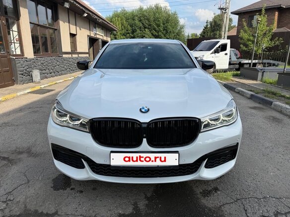 2016 BMW 7 серии 730d xDrive VI (G11/G12), белый - вид 4