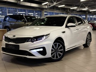 2018 Kia Optima IV Рестайлинг, белый, 2139000 рублей, вид 1
