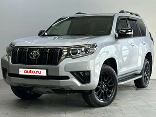 2021 Toyota Land Cruiser Prado 150 Series Рестайлинг 3, серебристый, 7550000 рублей, вид 1
