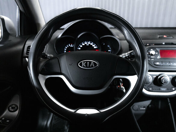 2012 Kia Picanto II, серебристый, 599000 рублей - вид 12