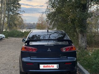 2008 Mitsubishi Lancer X, синий, 900000 рублей, вид 4