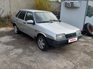 2001 Lada (ВАЗ) 21099, серебристый, 100000 рублей, вид 2