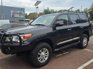 2013 Toyota Land Cruiser 200 Series Рестайлинг 1, чёрный, 5100000 рублей, вид 1