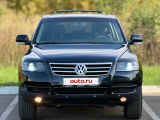 2005 Volkswagen Touareg I, чёрный, 600000 рублей, вид 3