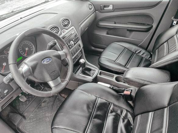 2007 Ford Focus II, чёрный, 545000 рублей - вид 11