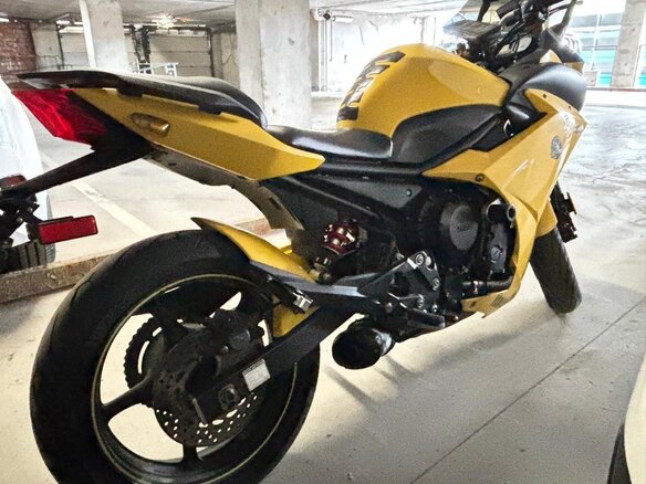 2009 Yamaha XJ6 (FZ6R), жёлтый, 400000 рублей - вид 5
