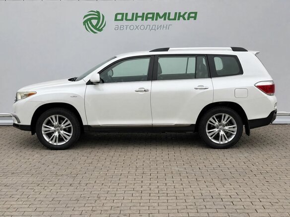 2010 Toyota Highlander II (XU40) Рестайлинг, белый, 1690000 рублей - вид 7