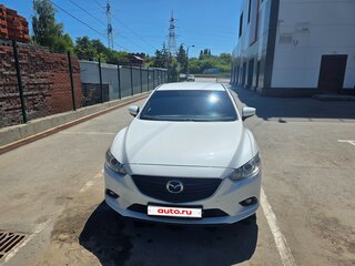 2018 Mazda 6 III (GJ) Рестайлинг, белый, 1750000 рублей, вид 2