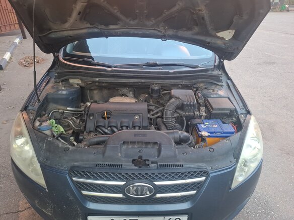 2008 Kia Ceed I, синий, 250000 рублей - вид 3