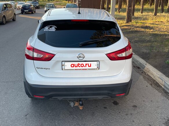 2016 Nissan Qashqai II, белый, 1160000 рублей - вид 6
