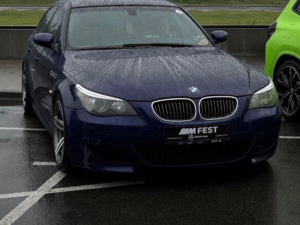 2005 BMW M5 IV (E60/E61), синий - вид 5
