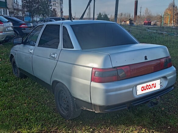 2001 Lada (ВАЗ) 2110, серебристый, 133333 рублей - вид 6