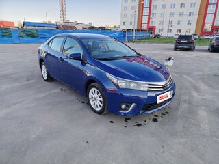 2013 Toyota Corolla XI (E160, E170, E180), синий, 1320000 рублей, вид 4