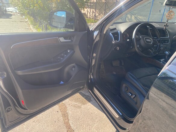 2012 Audi Q5 I (8R) Рестайлинг, чёрный - вид 12