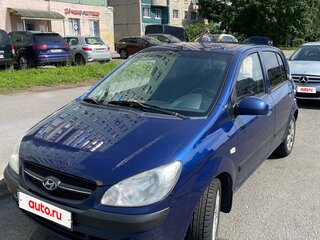 2010 Hyundai Getz I Рестайлинг, синий, 350000 рублей, вид 2