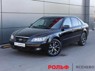 2007 Hyundai Sonata V (NF), чёрный, 498000 рублей, вид 1