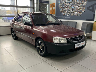2007 Hyundai Accent ТагАЗ II, красный, 220000 рублей, вид 3