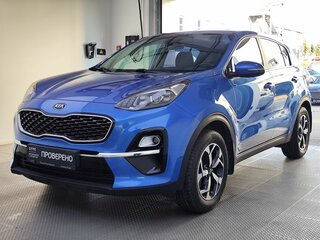 2020 Kia Sportage IV Рестайлинг, синий, 2310000 рублей, вид 1