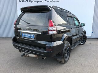2007 Toyota Land Cruiser Prado 5-speed 120 Series Рестайлинг, чёрный, 1420000 рублей, вид 4