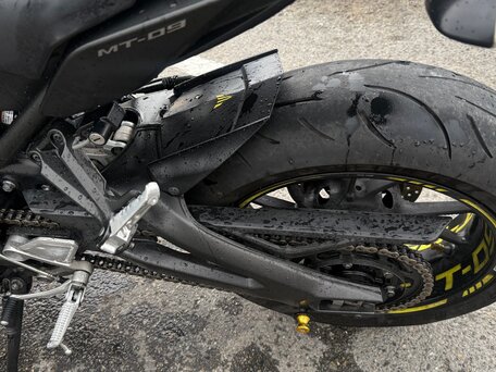 2016 Yamaha MT-09 (FZ-09), серый, 650000 рублей, вид 4