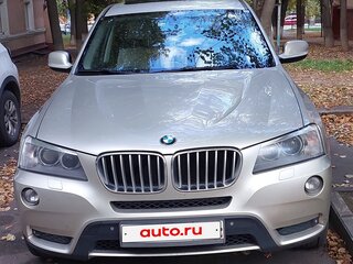 2012 BMW X3 30d xDrive II (F25), серебристый, 2190000 рублей, вид 5