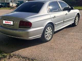 2008 Hyundai Sonata ТагАЗ IV (EF) Рестайлинг, серебристый, 399000 рублей, вид 5