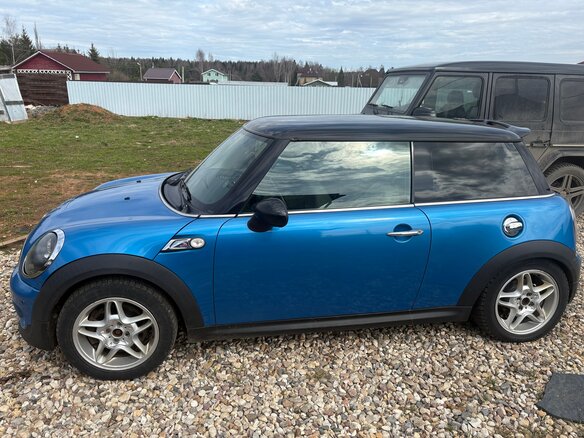 2011 Mini Hatch Cooper S II (R56) Рестайлинг, голубой - вид 5