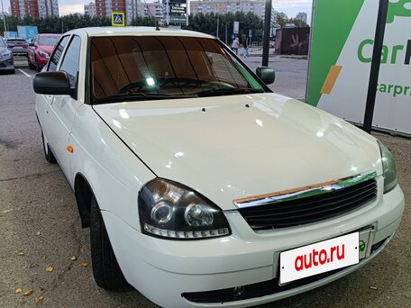 2011 Lada (ВАЗ) Priora I, белый, 240000 рублей, вид 3