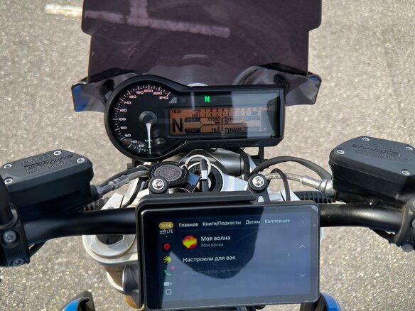 2016 BMW R 1200 R, синий - вид 13