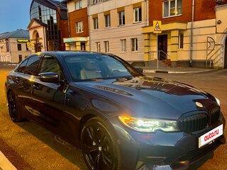 2020 BMW 3 серии 330i xDrive VII (G2x), синий, 3400000 рублей, вид 2