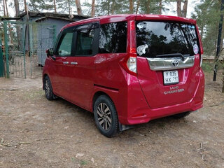 2018 Toyota Roomy I, красный, 1155000 рублей, вид 4