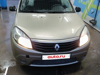 2011 Renault Sandero I, бежевый, 350000 рублей, вид 2