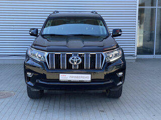 2019 Toyota Land Cruiser Prado 150 Series Рестайлинг 2, чёрный, 5100000 рублей, вид 2