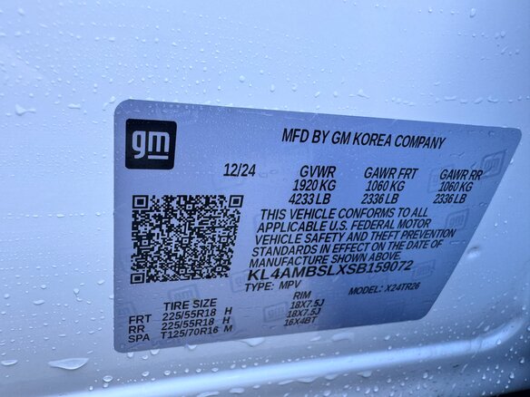 2024 Buick Encore GX I Рестайлинг, белый - вид 13