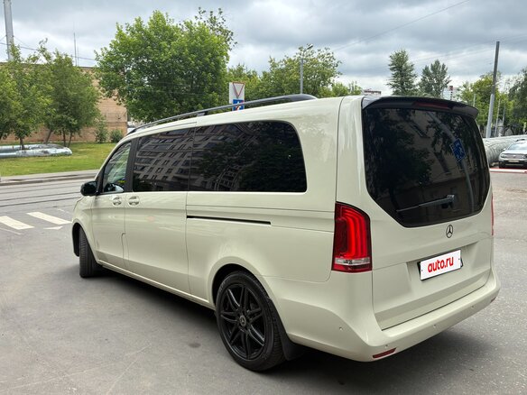 2020 Mercedes-Benz V-Класс 250 d экстра длинный III (W447) Рестайлинг, серый - вид 3