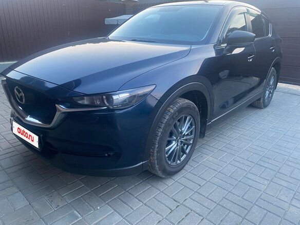 2017 Mazda CX-5 II, синий - вид 1