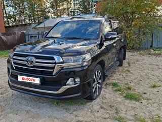 2019 Toyota Land Cruiser 200 Series Рестайлинг 2, чёрный, 4900000 рублей, вид 1