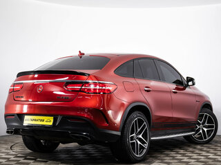 2017 Mercedes-Benz GLE Coupe 400 I (C292), красный, 3699000 рублей, вид 4