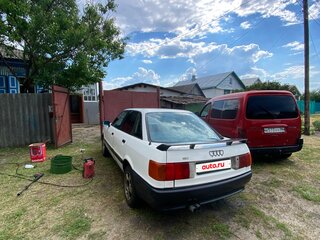 1986 Audi 80 IV (B3), белый, 150000 рублей, вид 3