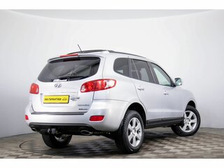 2008 Hyundai Santa Fe II, серебристый, 1129000 рублей, вид 4