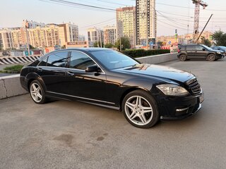 2008 Mercedes-Benz S-Класс 500 Long V (W221), чёрный, 1790000 рублей, вид 5