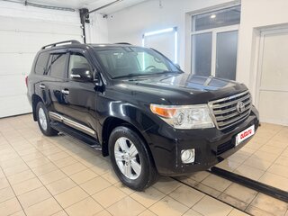 2014 Toyota Land Cruiser 200 Series Рестайлинг 1, чёрный, 3500000 рублей, вид 3