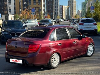 2013 Lada (ВАЗ) Granta I, красный, 350000 рублей, вид 5