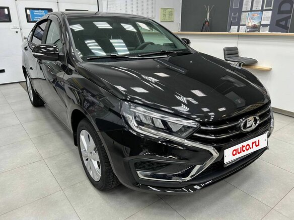 2026 Lada (ВАЗ) Vesta I Рестайлинг (NG), чёрный, 1785000 рублей - вид 2