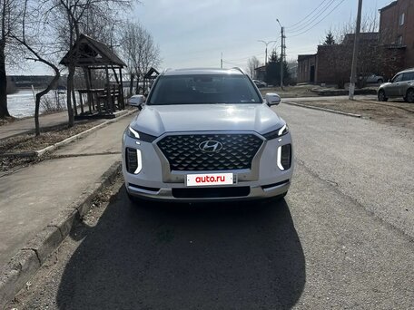 2021 Hyundai Palisade I, белый, 3700000 рублей, вид 3