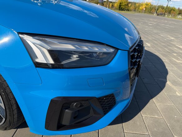 2021 Audi A5 45 TFSI II (F5) Рестайлинг, синий, 4250000 рублей - вид 18