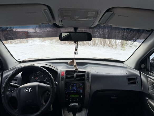 2006 Hyundai Tucson I, чёрный, 795000 рублей - вид 4