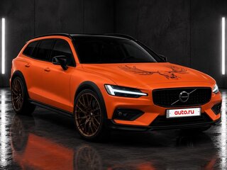 2020 Volvo V60 Cross Country II, оранжевый, 3100000 рублей, вид 2